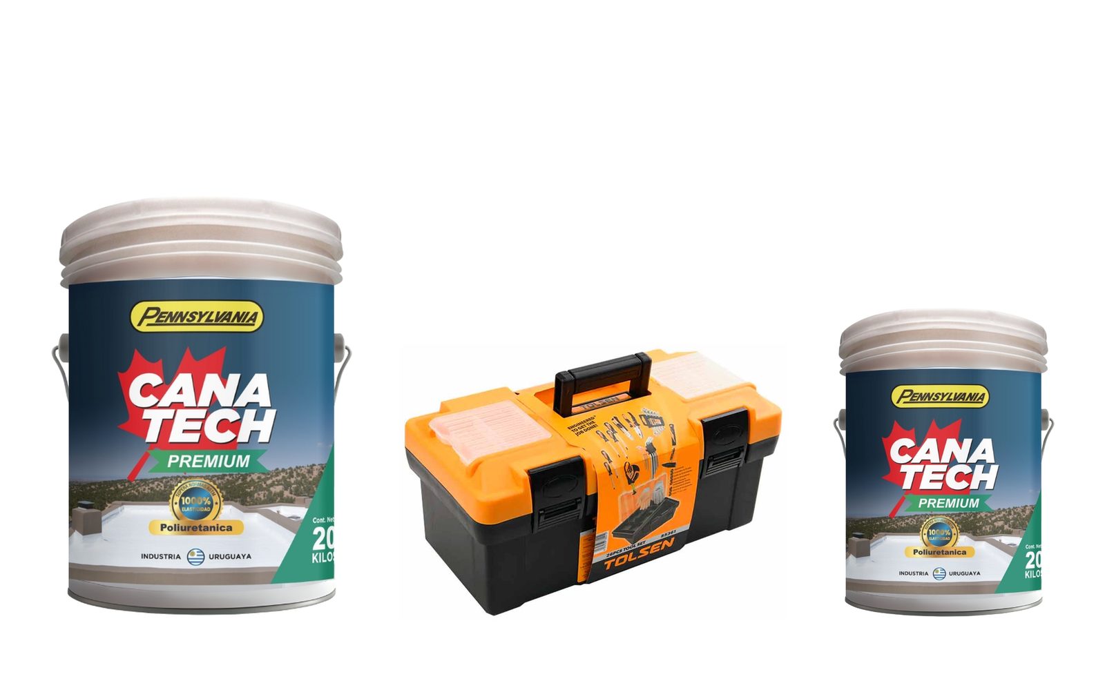 Kit impermeabilización Asfalkote + Toslen