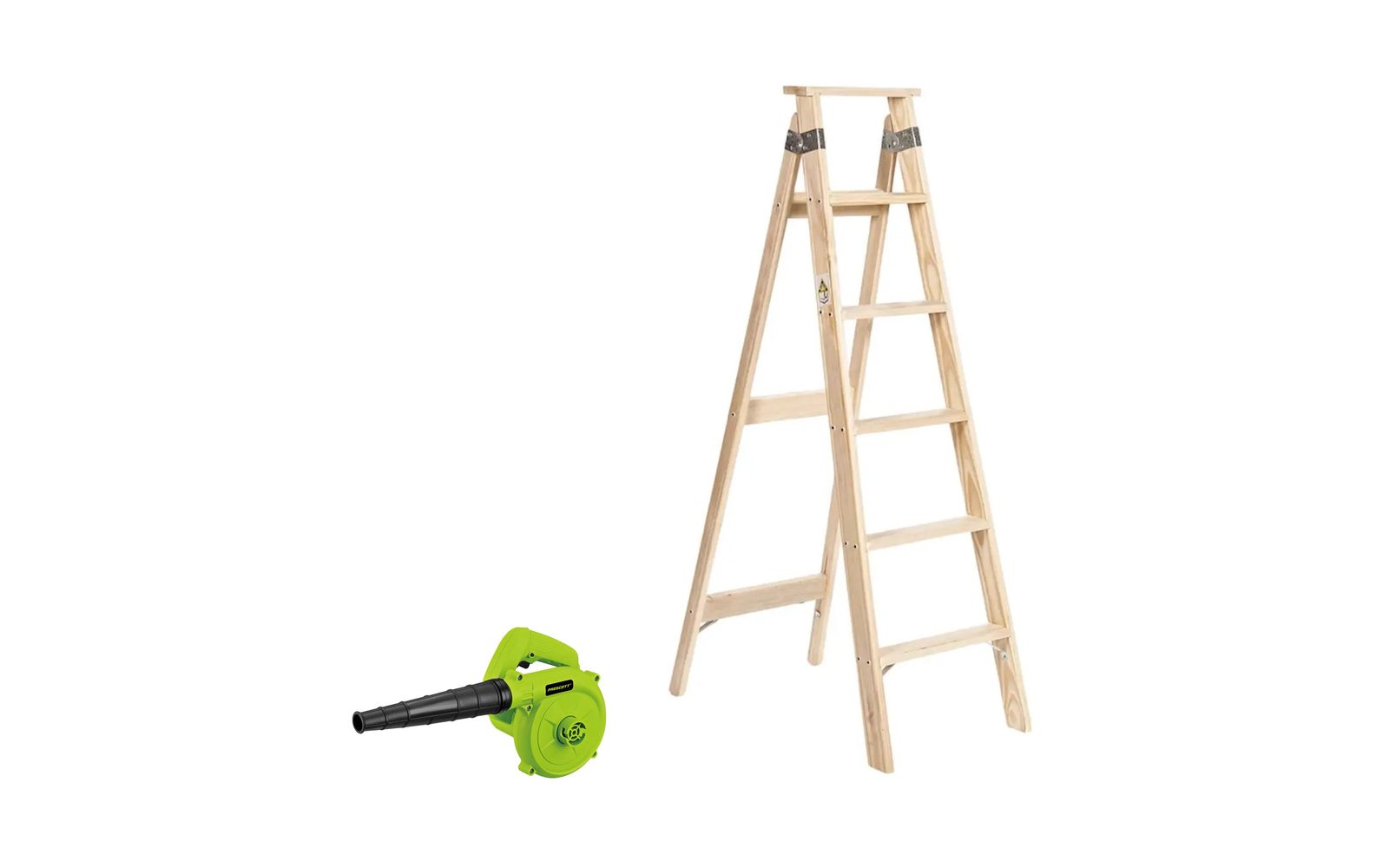 Combo herramienta + escalera